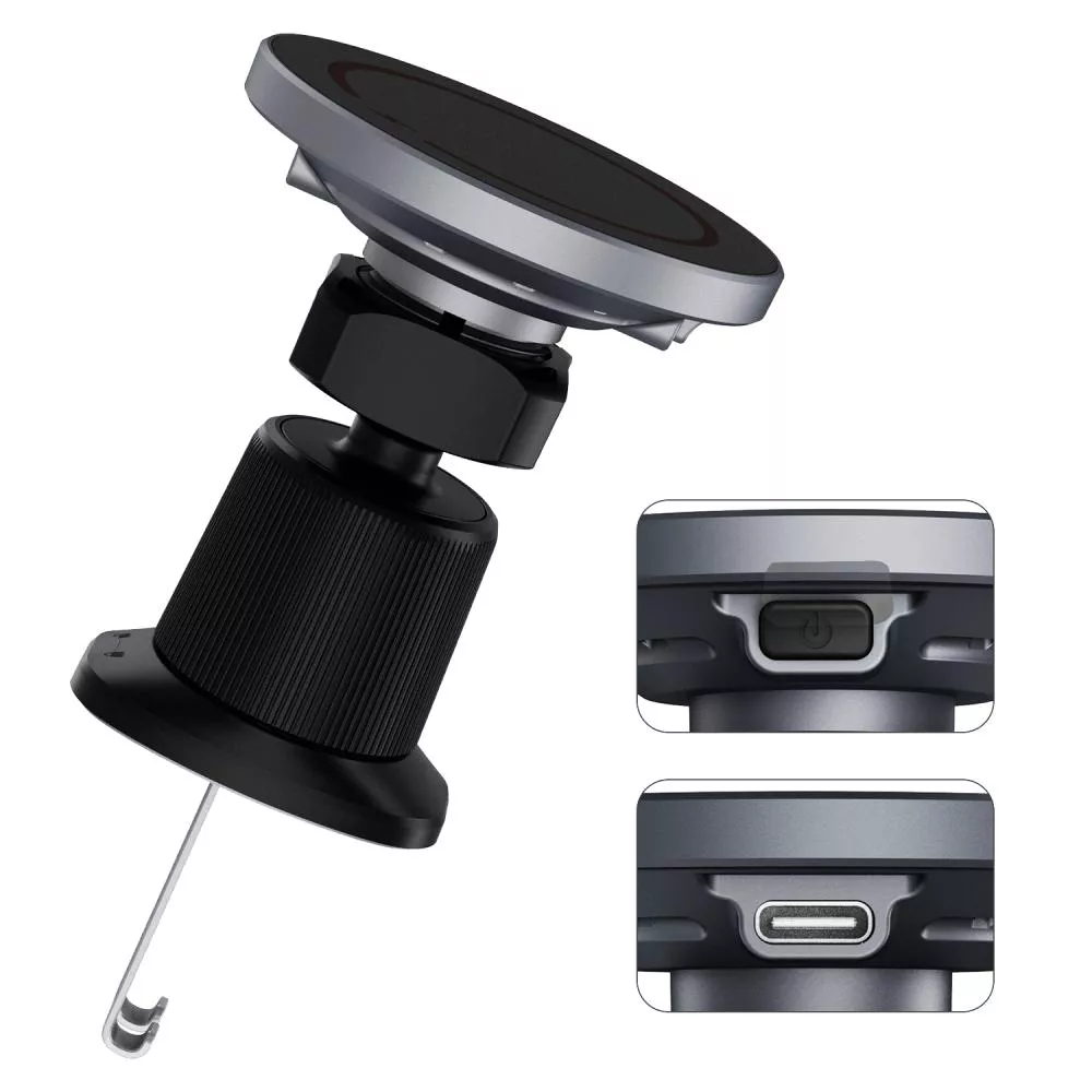 Magnetic Air Vent Car Phone Mount — view 3