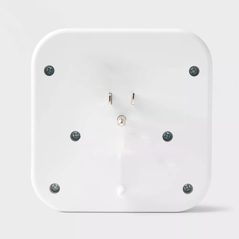 4-outlet Wall Tap Power Adapter with Dual USB Ports — view 3