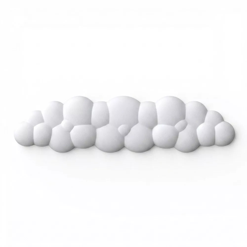 Cloud Shaped Ergonomic Mouse Pad & Keyboard Wrist Rest 2-Piece Set — view 4