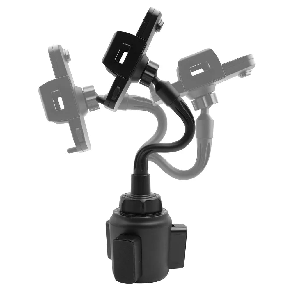 Flexible Gooseneck Cup Holder Car Phone Mount — view 2