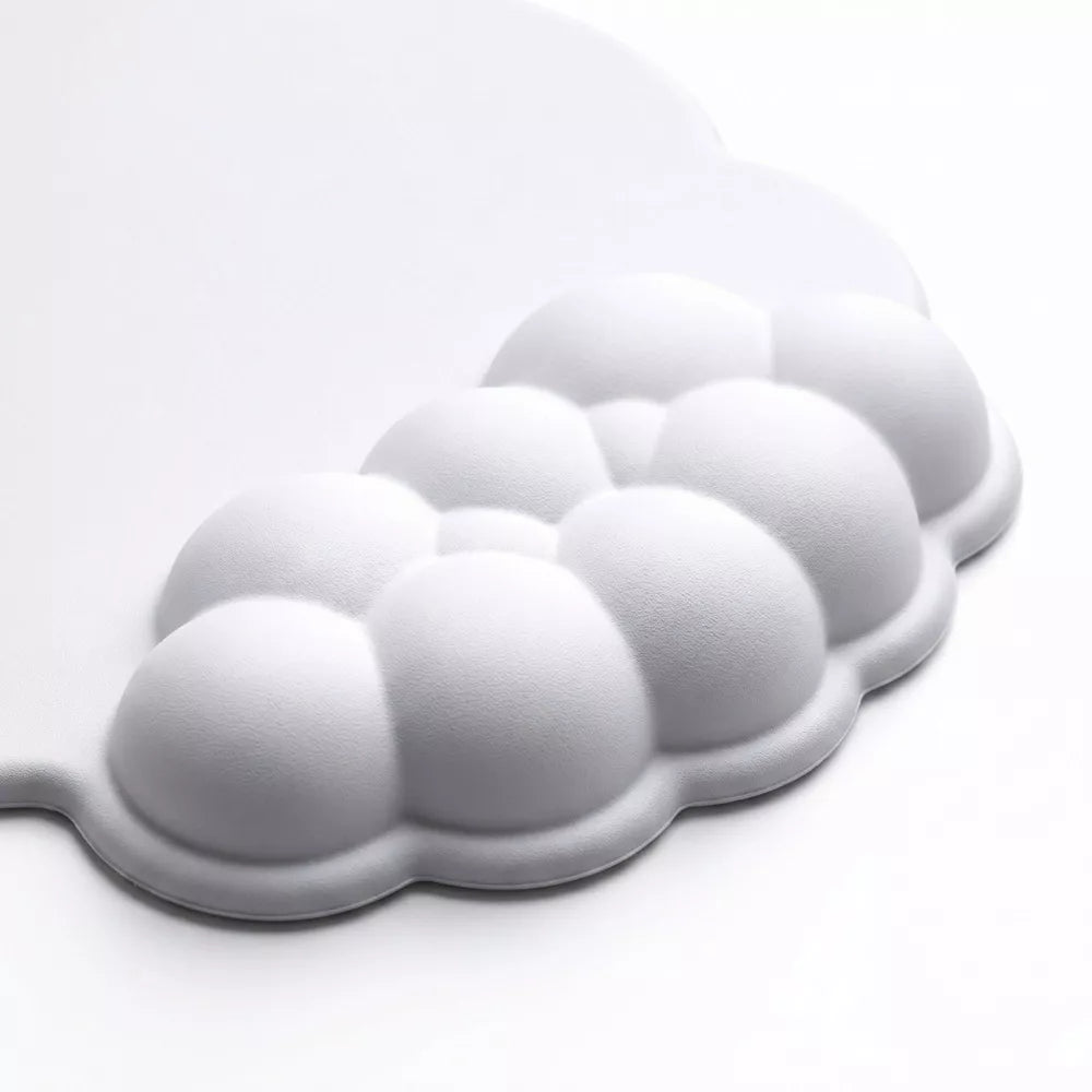 Cloud Shaped Ergonomic Mouse Pad & Keyboard Wrist Rest 2-Piece Set — view 3