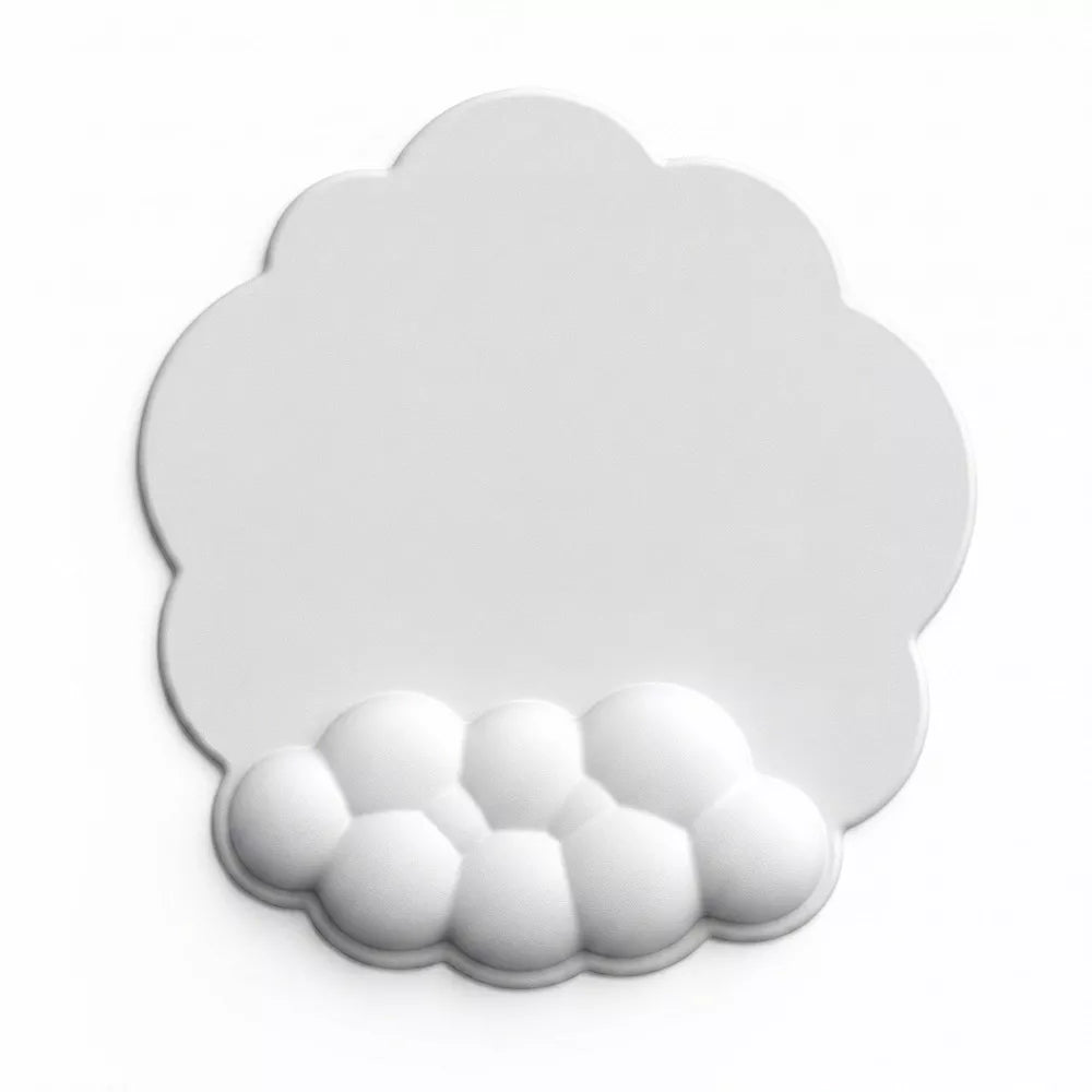 Cloud Shaped Ergonomic Mouse Pad & Keyboard Wrist Rest 2-Piece Set — view 2